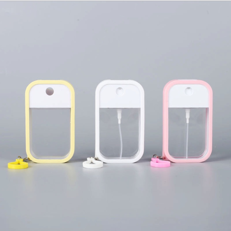 Set Bình Xịt Cồn bình xịt mini 45ml + Vỏ Silicon + Phễu + Móc Khóa Tiện Dụng