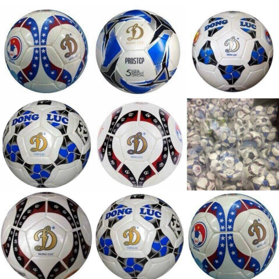 Bóng Đá Động Lực UHV 1.02 Size Số 5, Bóng Đá UHV 2.03 In Sao Size Số 5 Hàng chính hãng,Tặng kèm Kim Bơm + Lưới Đựng Bóng