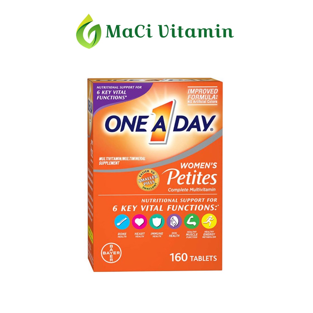 Vitamin Tổng hợp Nữ ONE A DAY hộp 160 viên
