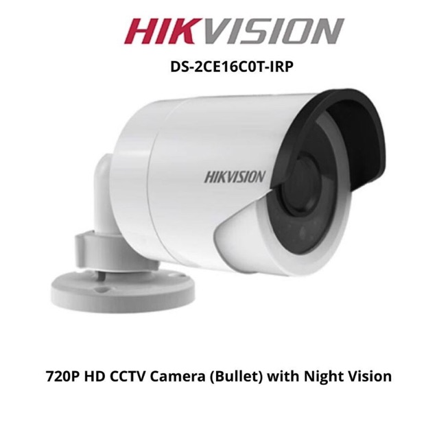 Camera Hikvision 1.0MP DS-2CE16C0T-IRP