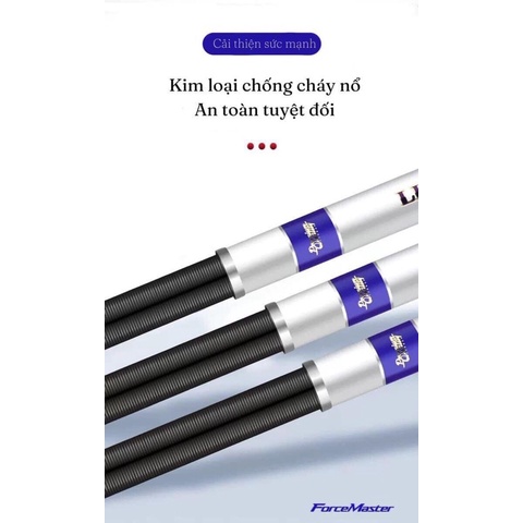 Cân câu Bạch Tử Đan 12H19i bản săn hàng tặng 1 ngọn phụ