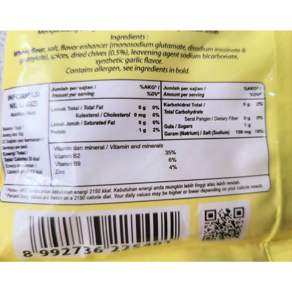 [Gói 225g] BỘT CHIÊN RAU CỦ [Indonesia] SASA Vegetable Fritter Seasoned Flour (halal)