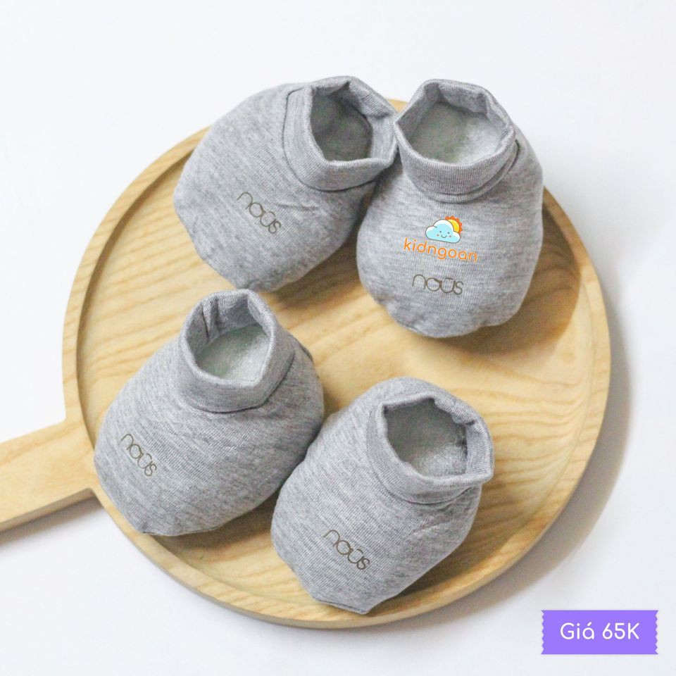 Bao chân Nous sơ sinh, em bé cho mùa hè đủ màu mềm mại thoáng mấcm