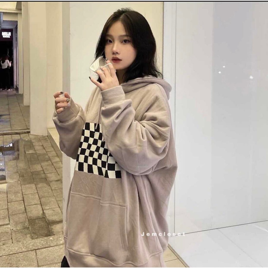 Áo Hoodie BÀNCỜ KẺ CARO UNISEX Sweater Nỉ Bông Form Rộng Nam Nữ Có Mũ Dày Dặn Dài Tay Lông Màu Đẹp Cute Giá Rẻ Mặ | BigBuy360 - bigbuy360.vn