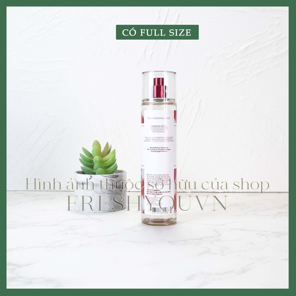 Gingham Gingham Love - Xịt thơm toàn thân body mist khác Bath & Body Works - Trái cây
