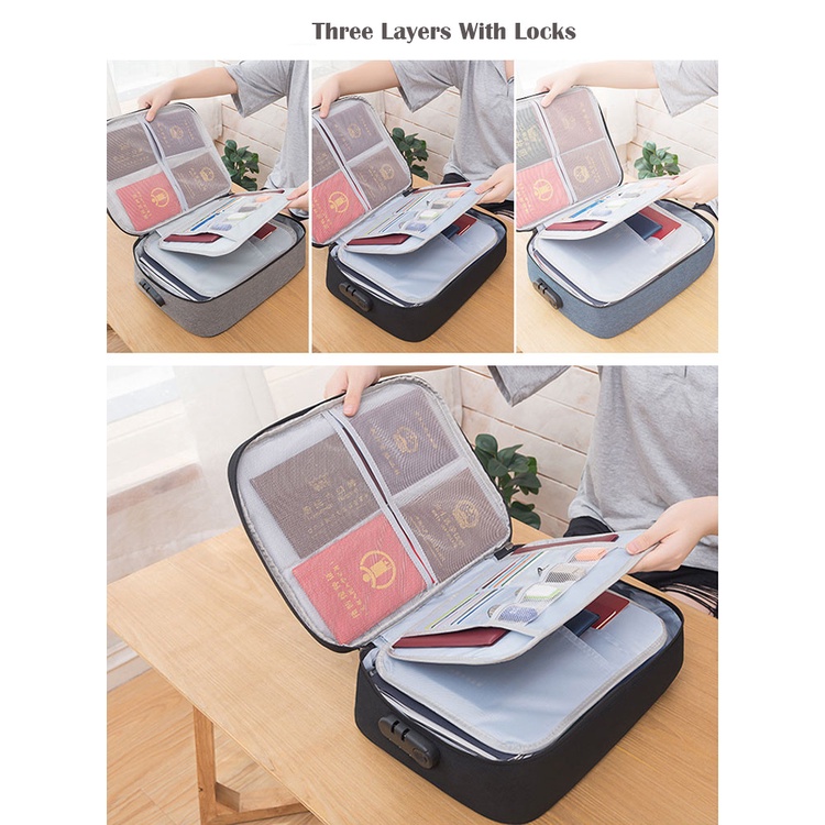 Túi đựng tài liệu giấy tờ khổ a4 đa năng tiện lợi