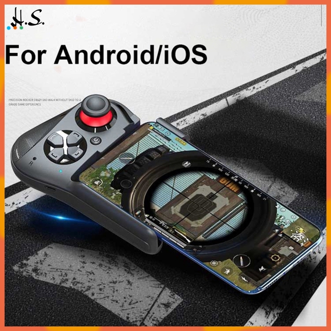 For MOCUTE-059 One-handed Wireless Bluetooth Gamepad for Android IOS Phone PUBG Game Pad Rechargeable Game Handle