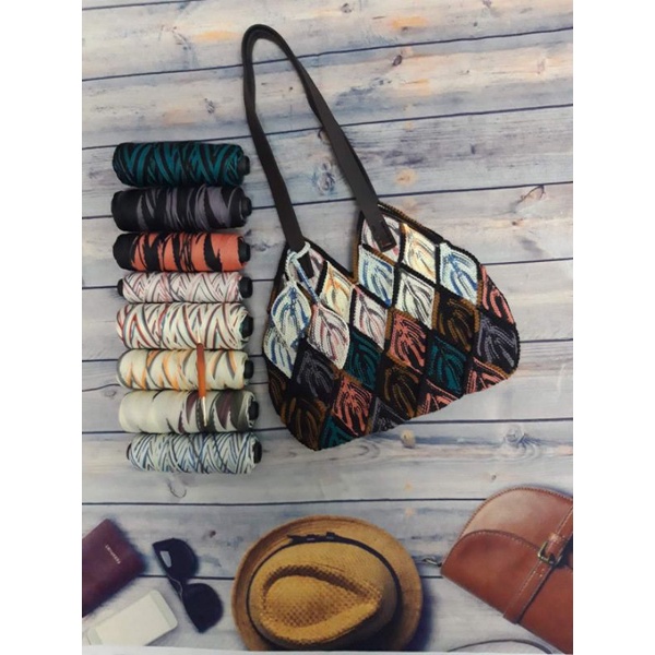 Sợi dệt loang Ombre