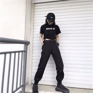 [ORDER] Quần jogger kèm dây xích