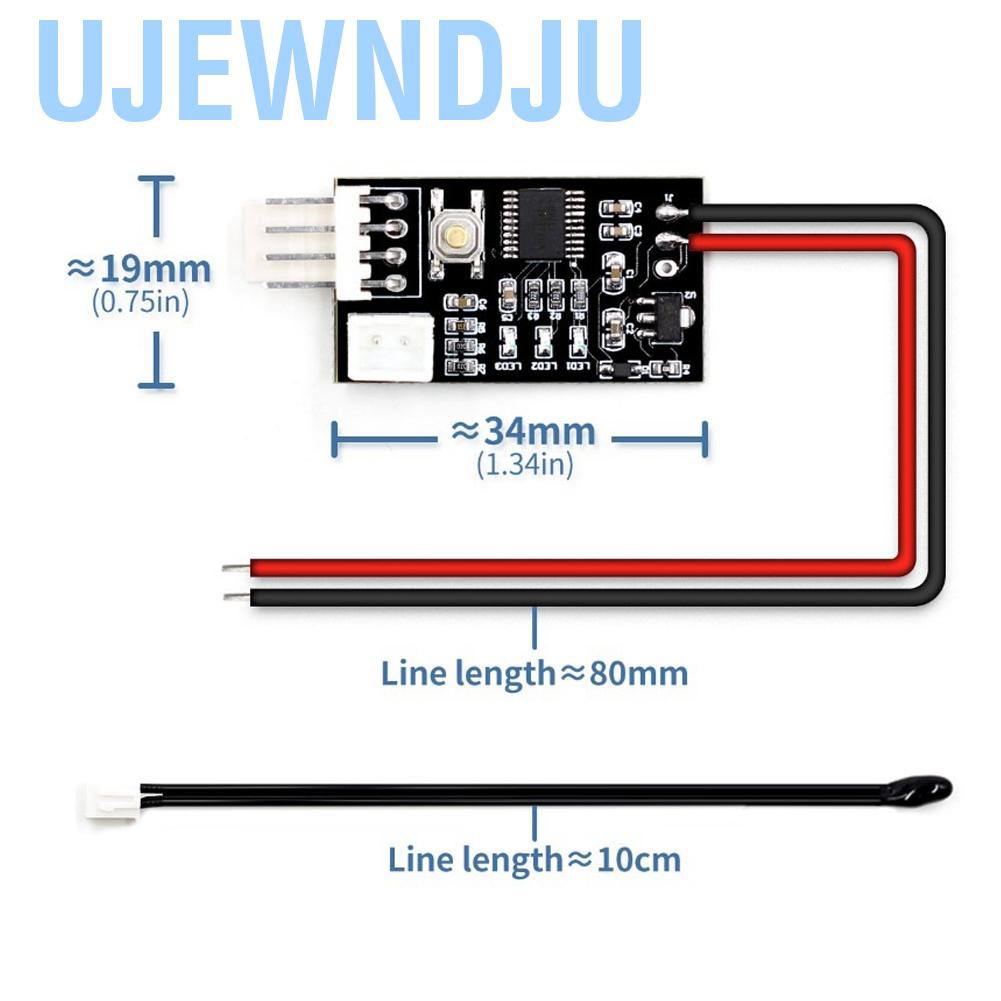 Bảng Mạch Điều Khiển Tốc Độ Quạt 4 Dây Ujewndju Vhm-802 Dc 12v Pwm