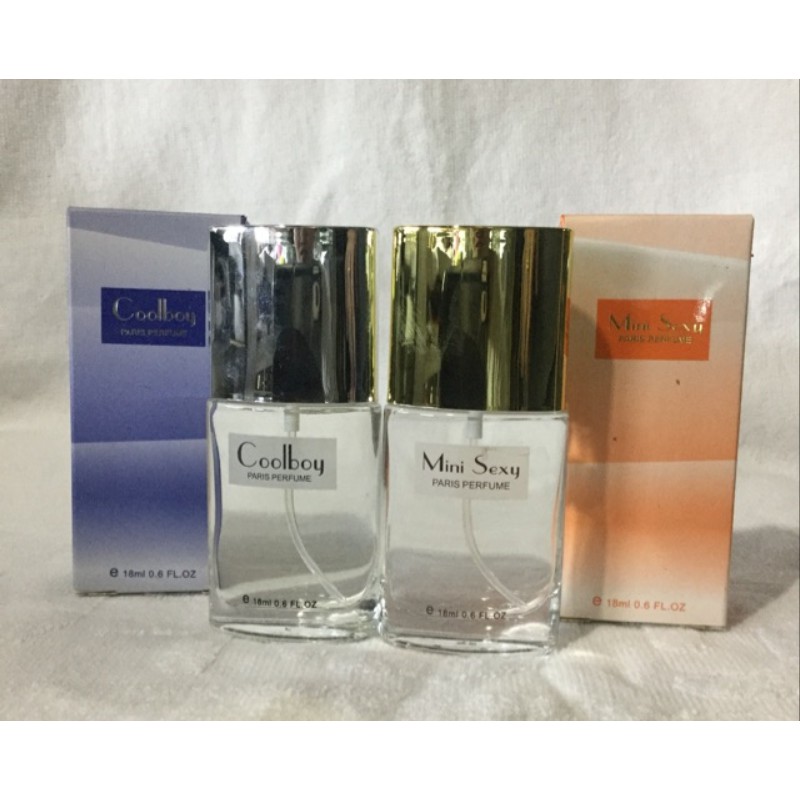 Combo 2 chai nước hoa mini sexy và cool boy 18ml x 2