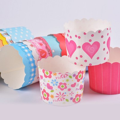 Cup Giấy Cứng Mix Các Mẫu Làm Muffin, Cupcake