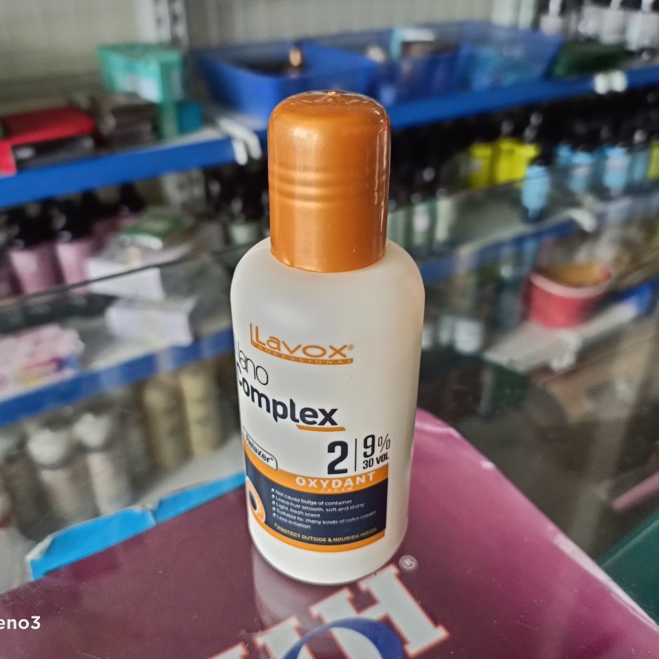 [Chính hãng] OXY trợ nhuộm tóc Lavox Nano Complex 100ml., Oxy Olap 100ml Thơm Không Xót Rát Da Đầu