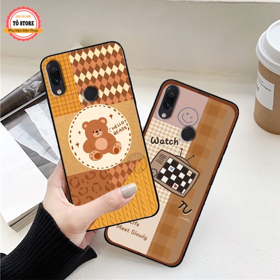 Ốp lưng Huawei Nova 3 / Nova 3i / Nova 3e / Nova 4e in hình gấu ngộ nghĩnh , tinh nghịch , ốp lưng giá rẻ