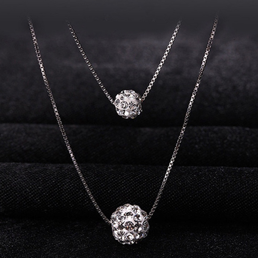 Dây chuyền 2 tầng đính ngọc trai độc đáo thời trang cho nữ