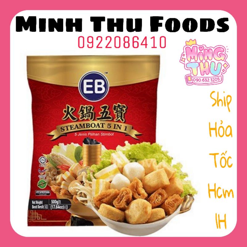 Set lẩu 5in1 Steamboat EB nhập khẩu Malay 500g
