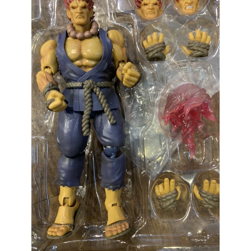 Mô Hình khớp Street Fighter đấu sĩ Akuma 16cm