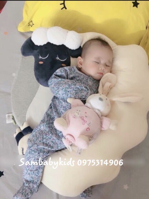 Gối Cừu Đa Năng Hàn Quốc Chữ C Ngược Good Night BABY Chính Hãng