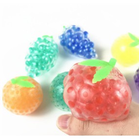 Hoa quả  bóp DCB14 dâu cam nho chanh squishy ball