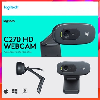 Webcam Logitech C270 Hd 720p Cổng Usb 2.0 Chống Ồn Cho Pc Laptop