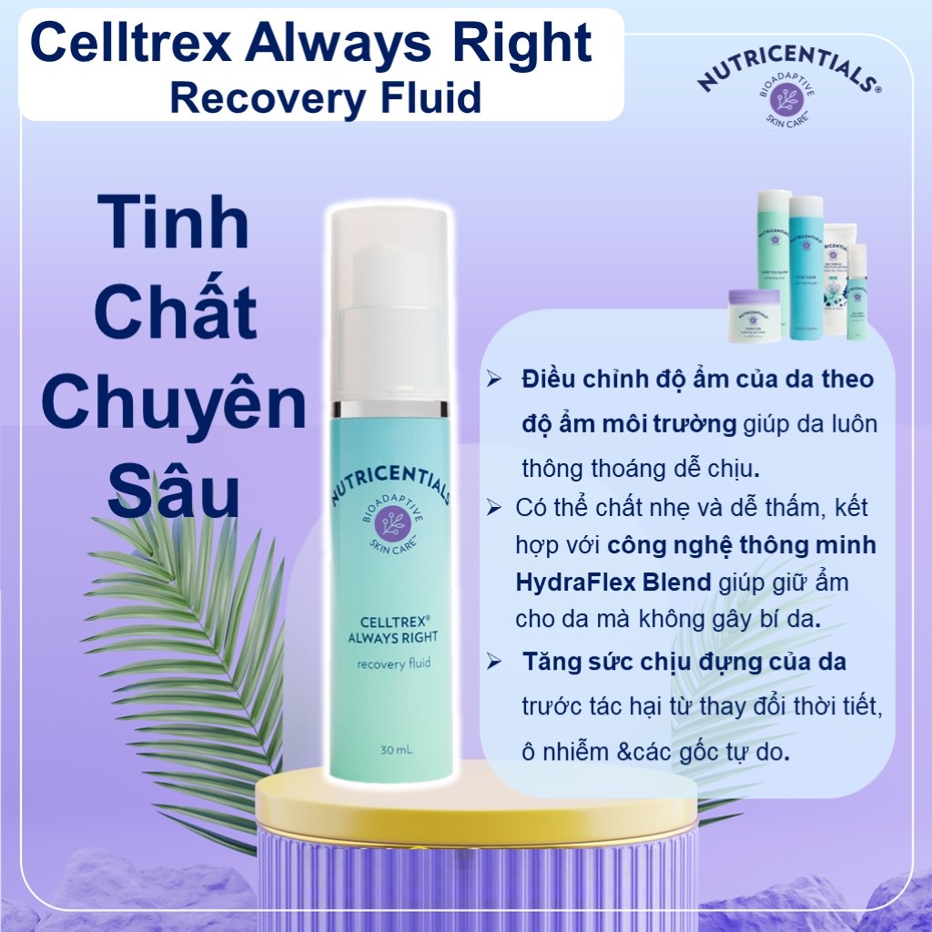 Tinh Chất Dưỡng Da Nuskin Celltrex Always Right Recovery Fluid 30ml