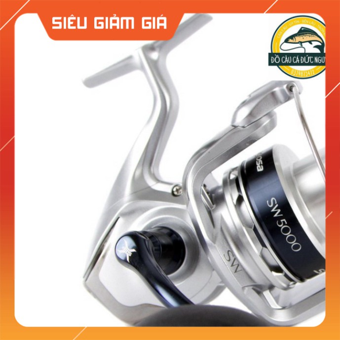 R Máy câu cá Shimano Saragosa SW 5000 -ĐỒ CÂU NGỌC HẢI