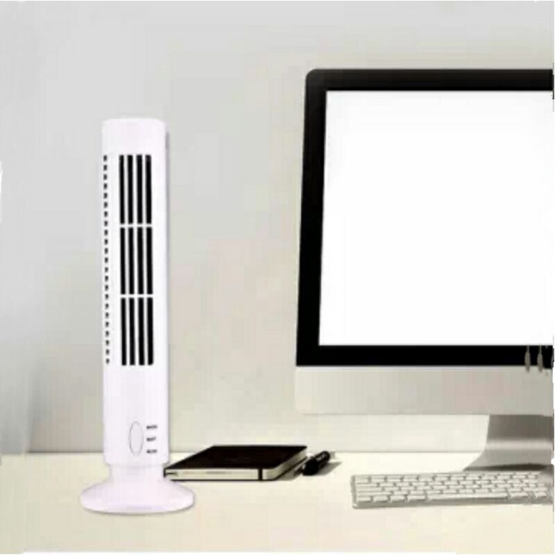QUẠT THÁP KHÔNG CÁNH MINI ĐỂ BÀN SẠC USB
