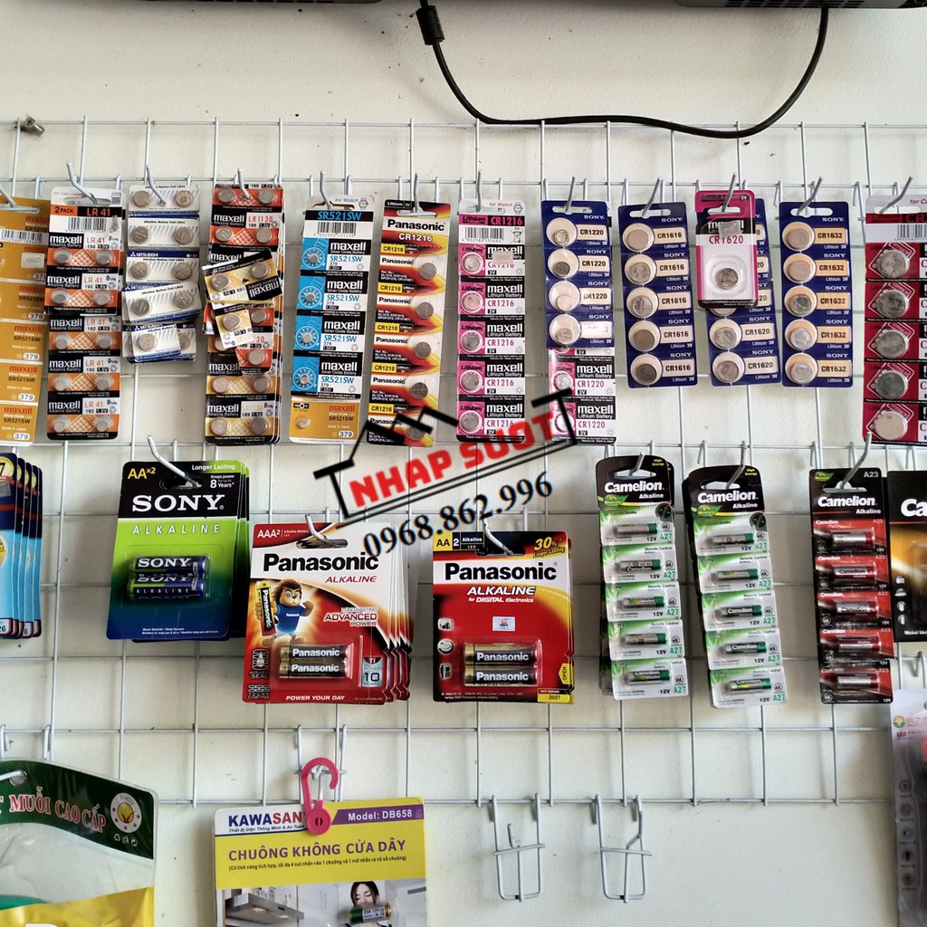 [1 viên] Pin Khuy Áo Maxell 3V Lithium CR 2025