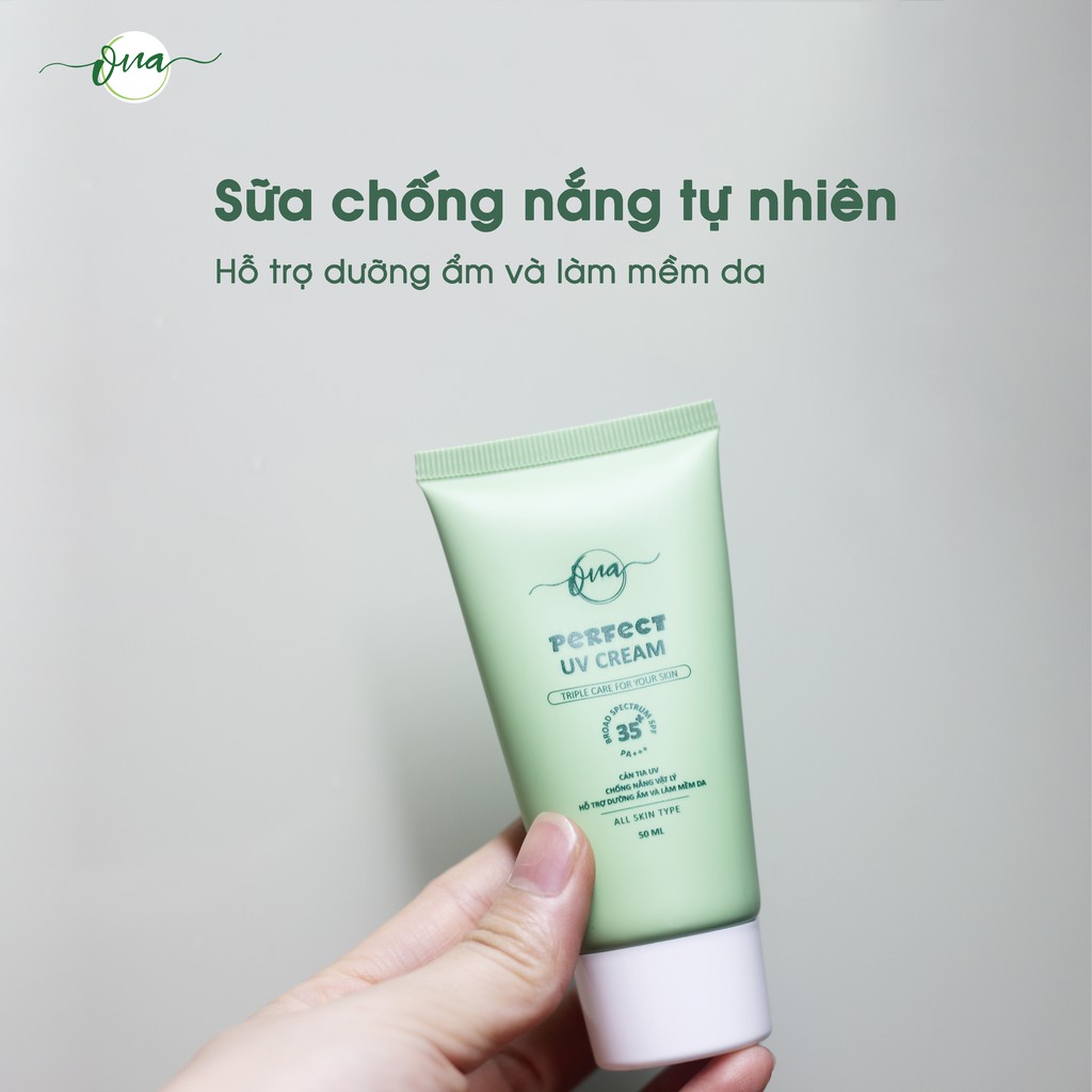 Sữa chống nắng vật lý ONa hỗ trợ dưỡng ầm và làm mềm da SPF35+ PA+++ 50ml | BigBuy360 - bigbuy360.vn