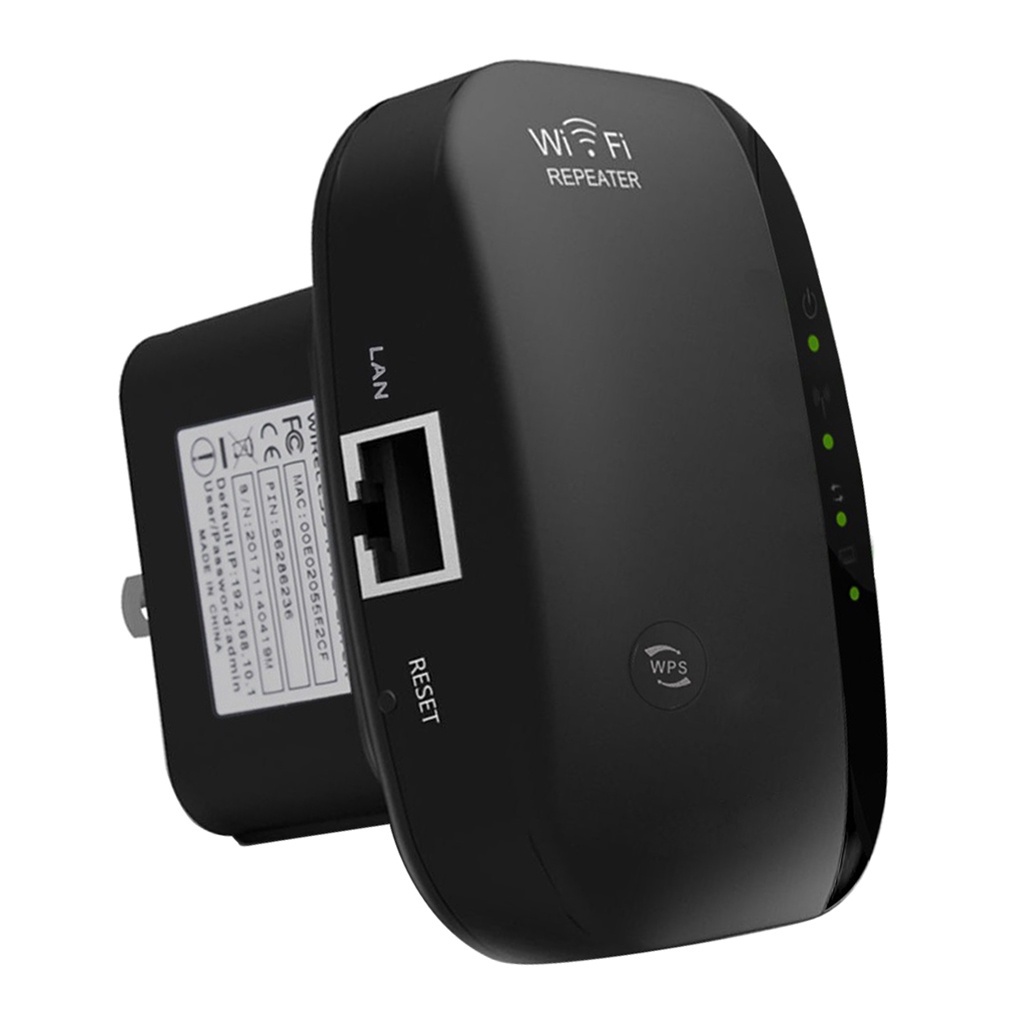 [giá giới hạn] Wireless Repeater Wifi Extender 300Mbps 802.11N Booster Long Range US Plug