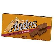 Combo 5 Thanh Kẹo Chocolate Andes 132g