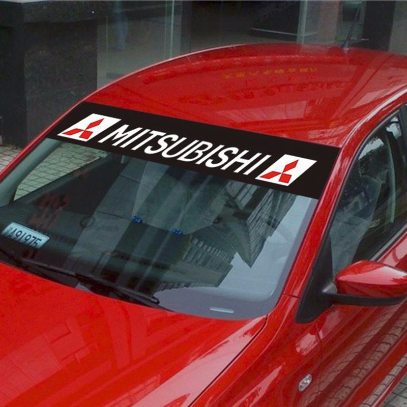 Nhãn Dán Trang Trí Xe Ô Tô Mitsubishi Asx Lancer Pajero Outlander Eclipse