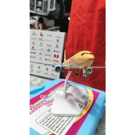 Mô hình máy bay kim loại DHL20CM