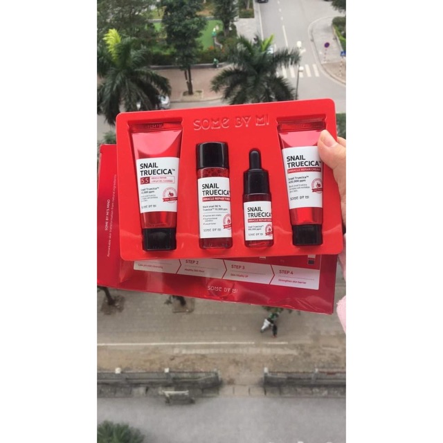 BỘ DƯỠNG DA MINI SOME BY MI SNAIL TRUECICA MIRACLE REPAIR | BigBuy360 - bigbuy360.vn