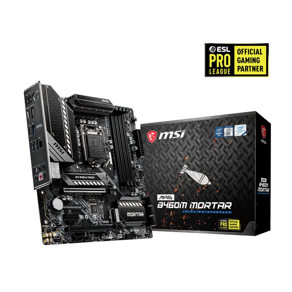 [Mã ELMSHX03 hoàn 6% xu đơn 2TR] Mainboard MSI MAG B460M MORTAR Mới Chính Hãng | BigBuy360 - bigbuy360.vn