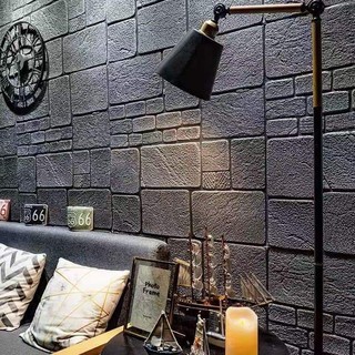 Xốp dán tường hoa văn 8