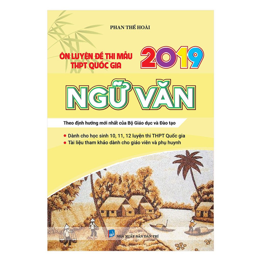 Sách - Ôn luyện đề thi mẫu THPT QG 2019 Ngữ Văn