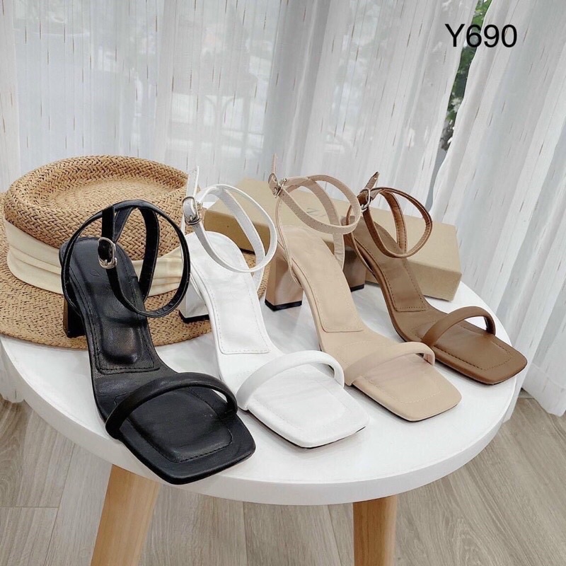 Cao gót / Sandal dây mảnh 7phân cho chị em mã S26