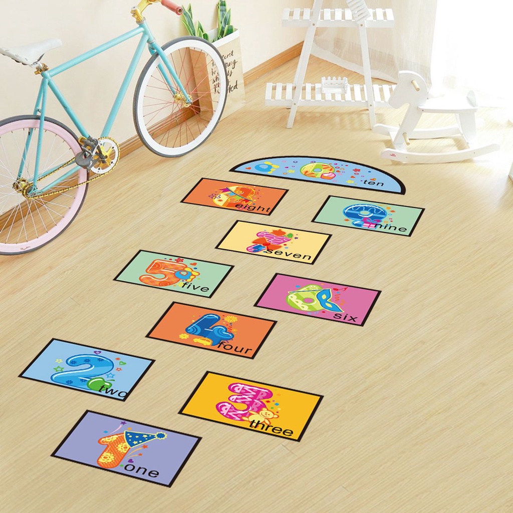 Miếng Dán Tường Trang Trí Hình Động Vật Hoạt Hình Diy
