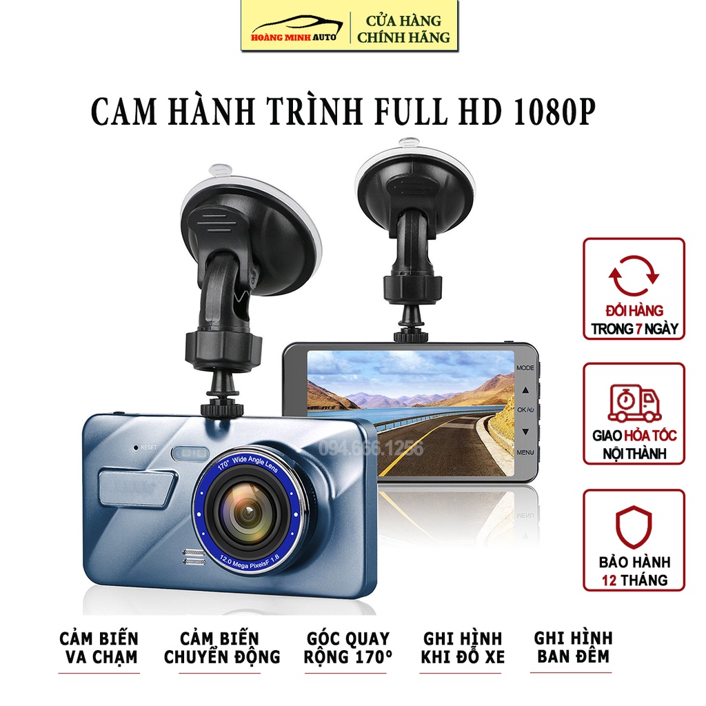 Camera Hành Trình ô tô Full HD 1080p góc quay 170 độ, cam hành trình đủ loại | BigBuy360 - bigbuy360.vn