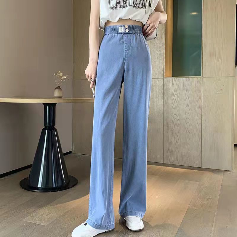 Quần Jean Dài Mỏng Thời Trang Cá Tính Trẻ Trung