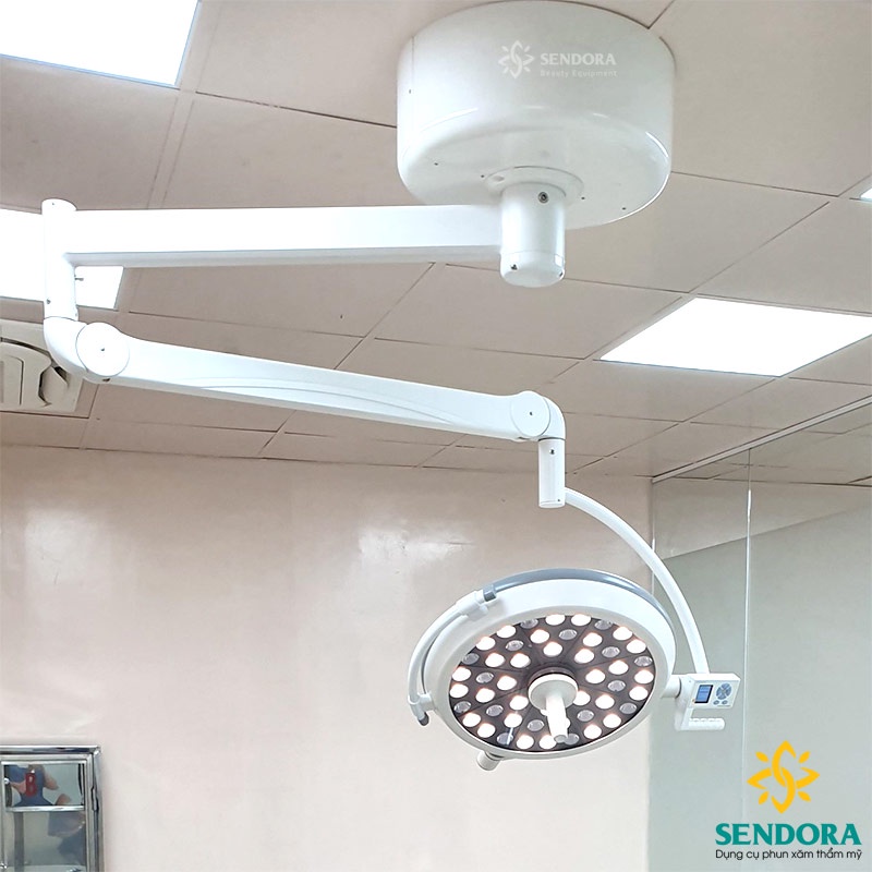 Đèn phẫu thuật treo trần, đèn mổ phẫu thuật không hắt bóng HMSL-500C Full Led