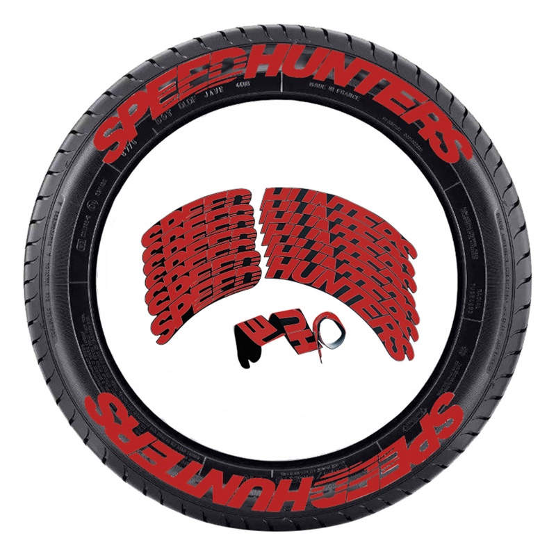 Sticker Phản Quang Họa Tiết Speed Hunters Trang Trí Xe Scooter DIY