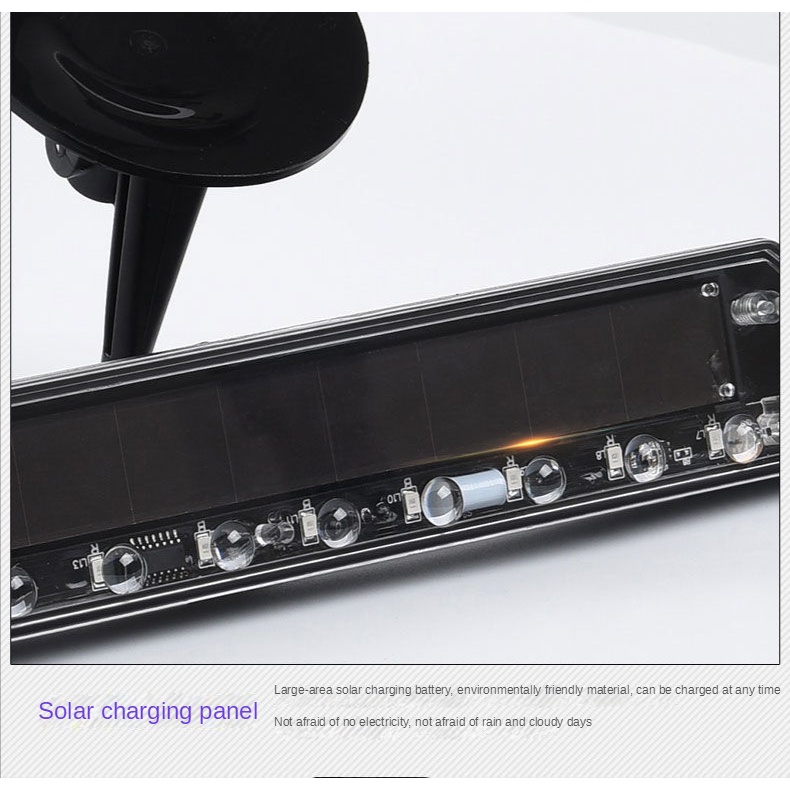 Đèn LED Cảnh Báo 21 Bóng Sử Dụng Năng Lượng Mặt Trời Chống Va Chạm Đa Năng An Toàn Cho Xe Hơi