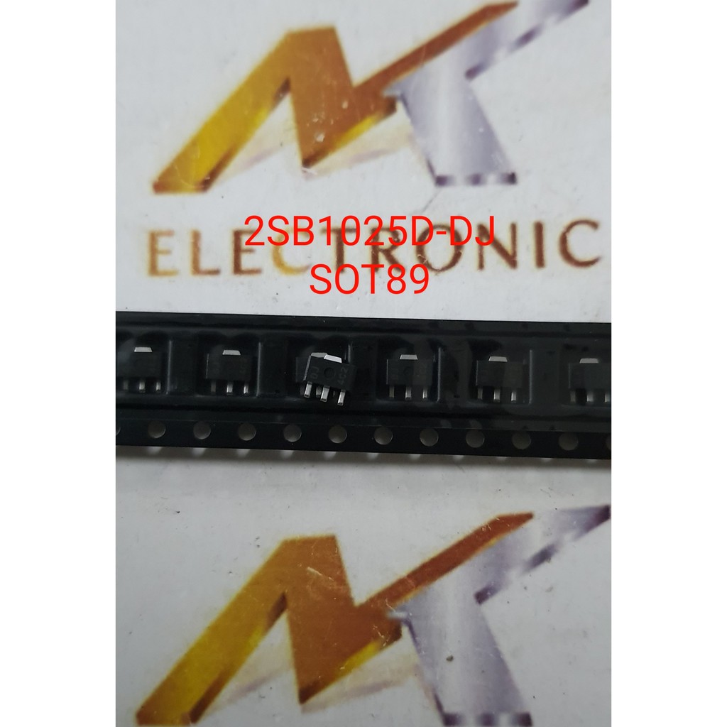Transistor PNP 2SB1025DJTR 2SB1025DJTL-E DJ 120V / 80V 1A SMD SOT-89 (con)