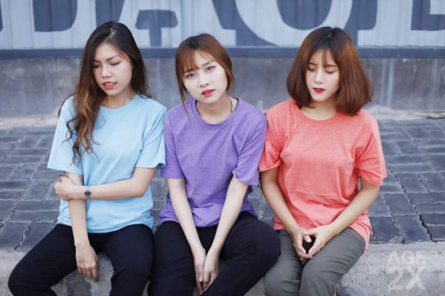 Áo thun trơn nam nữ AGE2X LOẠI 1