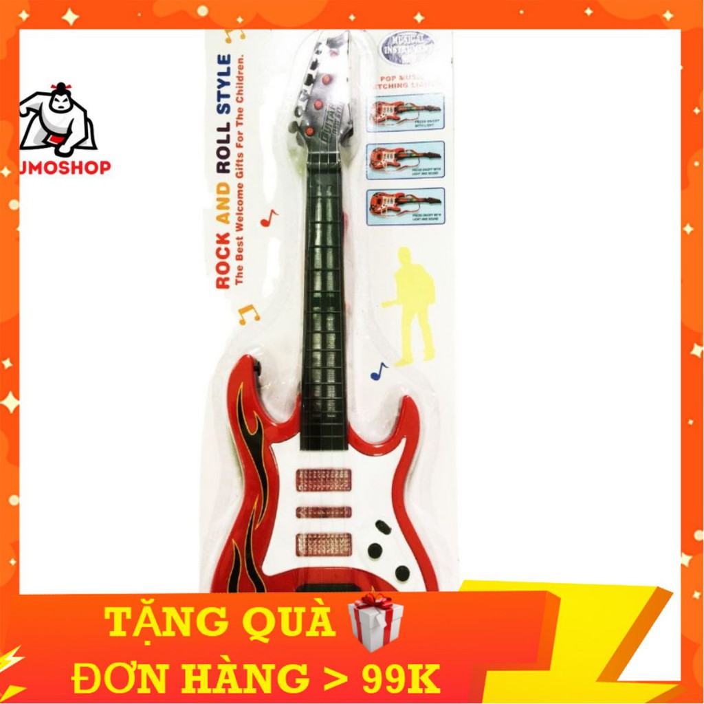 Đồ Chơi Đàn Guitar Size Lớn 60cm, Cho Bé Rèn Luyện Khả Năng Âm Nhạc, Tập Làm Ca Sĩ - SUMOSHOP68