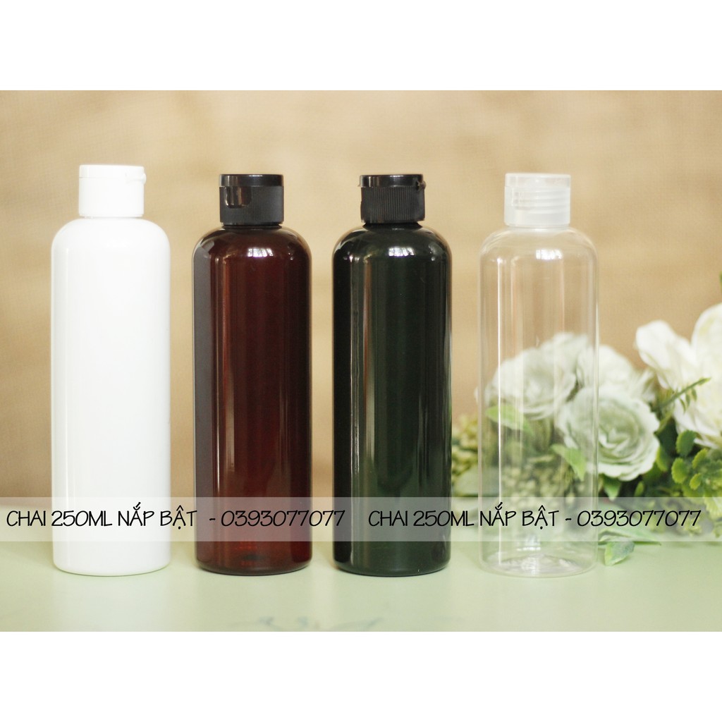 CHAI 250ML NẮP BẬT