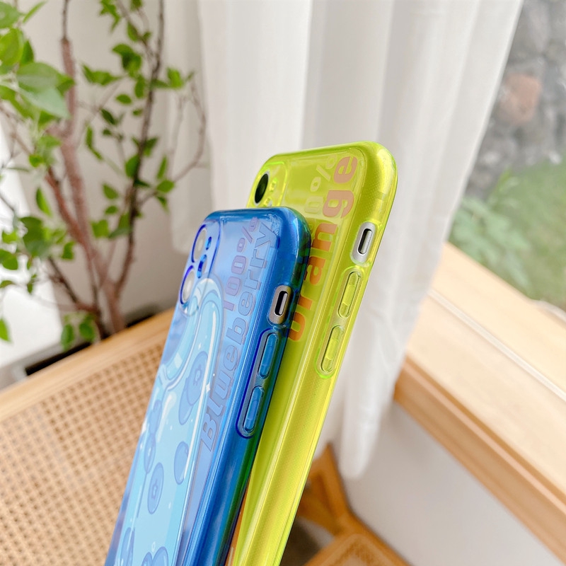 Ốp iphone - Ốp lưng huỳnh quang Kem hoa quả 6/6s/6plus/6splus/7/8/7plus/8plus/xs/xsmax/11/11promax-Awifi Case R5-6 | BigBuy360 - bigbuy360.vn