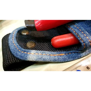 Bao đeo dụng cụ Edwin chất liệu washed denim